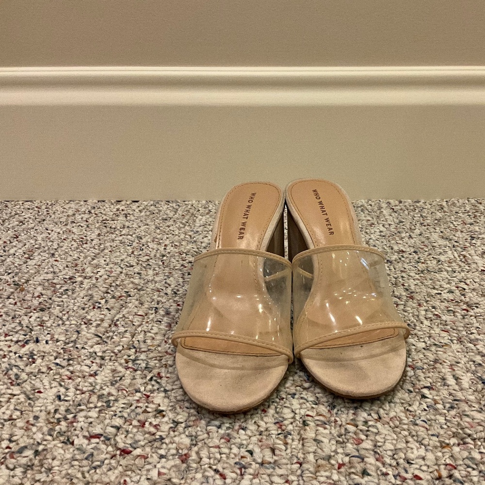 Who What Wear PVC Sandal